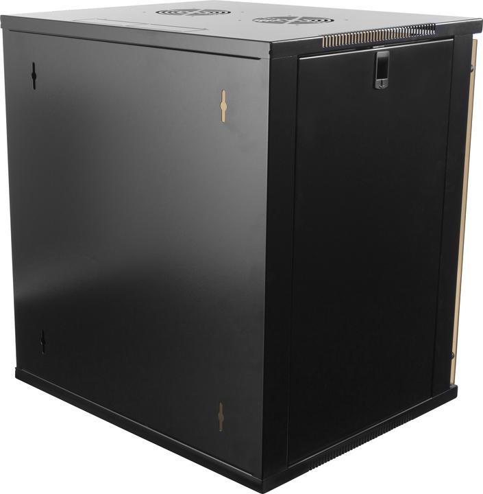 Produktbild Deltaco 19-5412B rack cabinet 12U Freestanding rack Black (12 HE, 19 Zoll Rack)