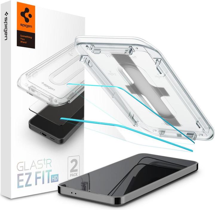 Immagine prodotto Spigen Glas.TR Sam S24+ S926 "EZ FIT" 2szt. szkło hartowane AGL07432 (2 Pezzo/i, Samsung Galaxy S25+, Samsung Galaxy S24+)