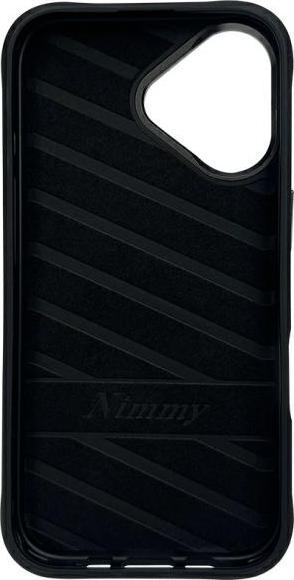 Actual product image Dog & Bone Nimmy case iPhone 16 6.1" black Cool&Cute 2.0 Dog (Apple iPhone 16)