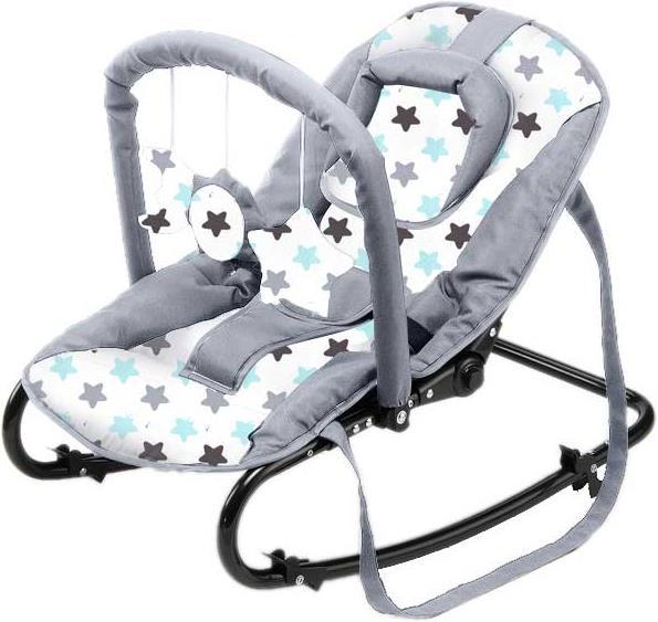 Produktbild Baby Plus Babywippe Bella Grey Stars