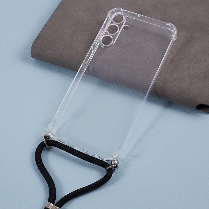 Produktbild Cover-Discount Galaxy A15 - Hülle mit Umhängeband transparent (Samsung Galaxy A15)