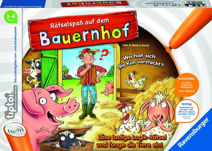 tiptoi Lernspiel Rätselspass auf dem Bauernhof (Deutsch)