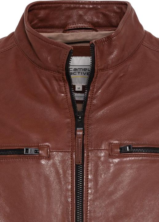 Immagine prodotto Camel Active Blouson in pelle con collo alto (52)