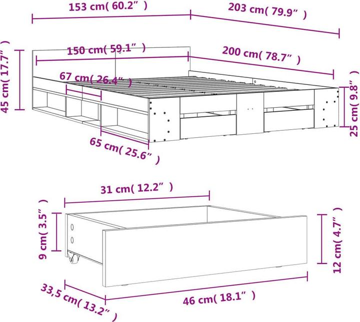 Produktbild VidaXL Keran (150 x 200 cm)