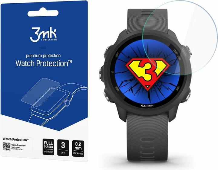 Image du produit 3MK hybrid glass Watch Protection FG for Garmin Forerunner 245