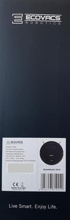 Actual product image Ecovacs Dn78d (Robot vacuum)