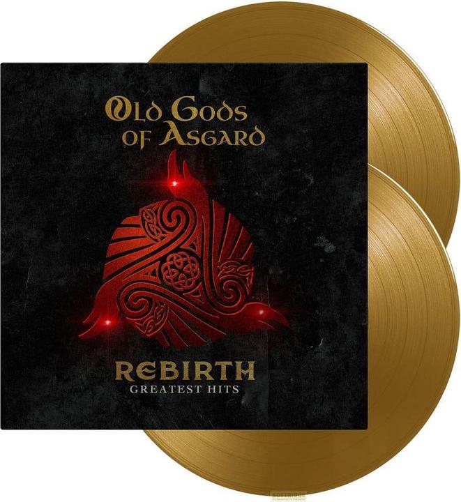 Rebirth - Greatest Hits (Musica dai giochi Alan Wake 1 e 2 e Control) - 2-LP Vinile Oro (Antichi Dei di Asgard, 2023)