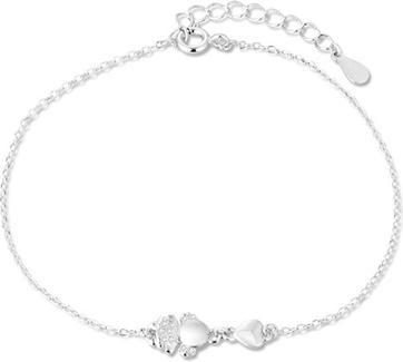 JVD Delicate silver bracelet with zircons SVLB0370SH2BI16