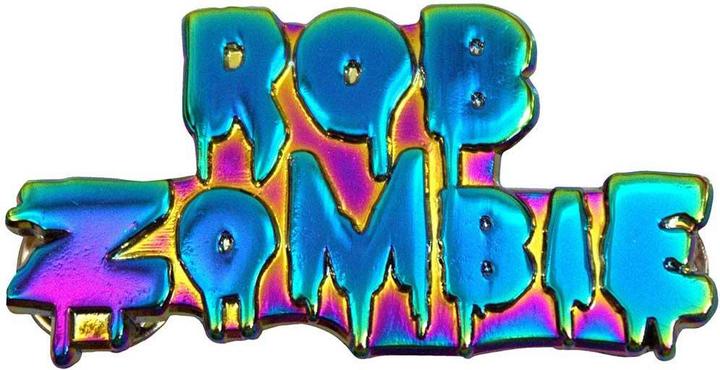 Rob Zombie Logo Abzeichen ZinkLegierung