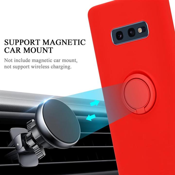 Image du produit Cadorabo TPU Liquid Ring Silicone Case Cover (Samsung Galaxy S10e)