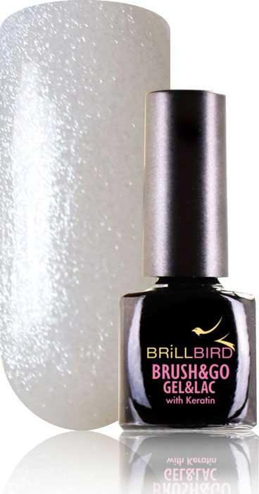 Immagine prodotto BrillBird Brush & go Gel&lac GoGL 76 - 8ml (Smalto per unghie effetto gel)