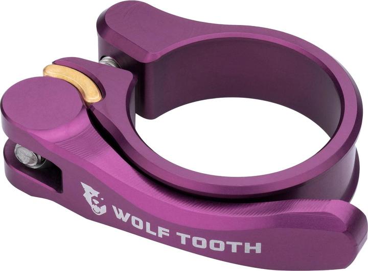 Wolf Tooth Schnellspann-Sattelklemme, 38.6mm, purple