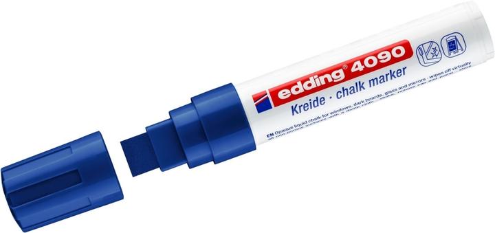 Produktbild Edding 4090 Kreidemarker (Blau, 4 mm, 5 x)