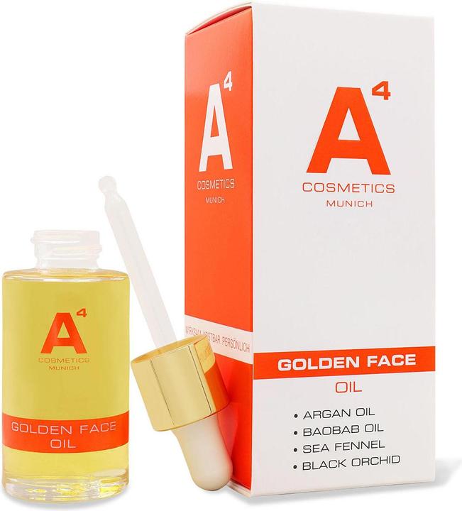Actual product image A4 Health and Beauty Golden Face Oil (30 ml, Face oil)
