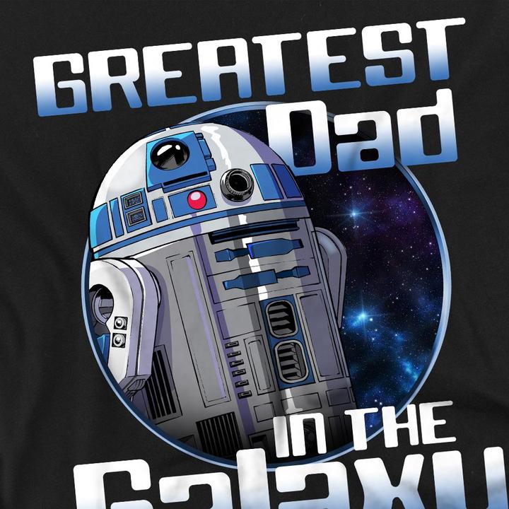 Produktbild Star Wars Greatest Dad In The Galaxy TShirt Vatertag (M)