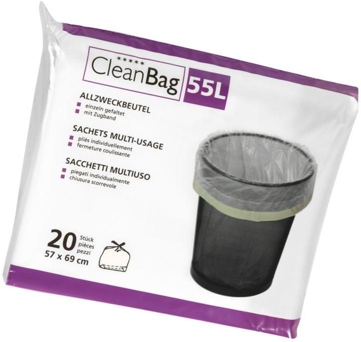 Cleanbag Allzweckbeutel (20 x, 55 l)
