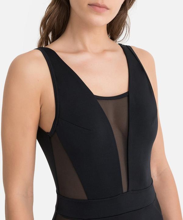 Image du produit La Redoute Collections Maillot de bain avec empiècements en tulle (40)