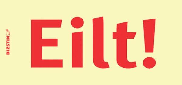 Produktbild Bizstix Notiz 'Eilt' 75x35mm