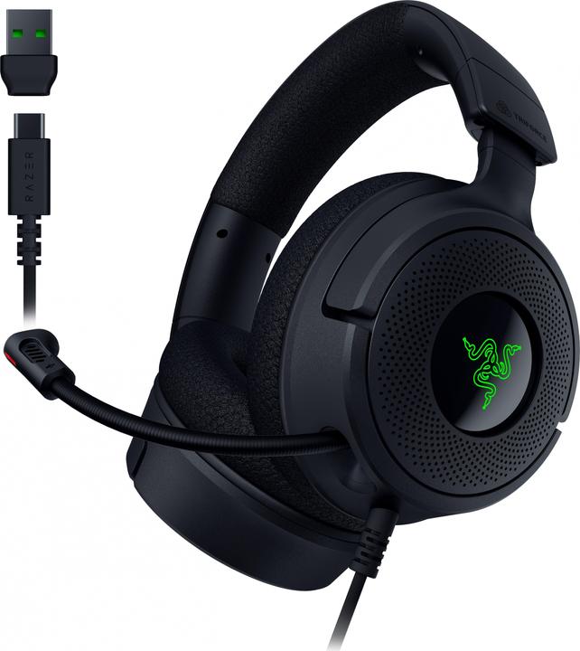 Razer Kraken V4 X - Wired gaming headset powered by Chroma™ RGB (Cable)