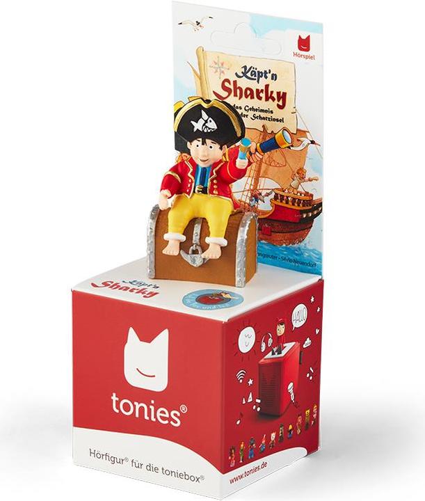 Immagine prodotto Tonies Audio libro Tonie - Il capitano Sharky e il segreto dell'Isola del Tesoro (Tedesco)