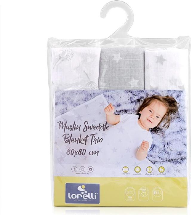Image du produit Lorelli couverture enveloppante Trio (80 x 80 cm)