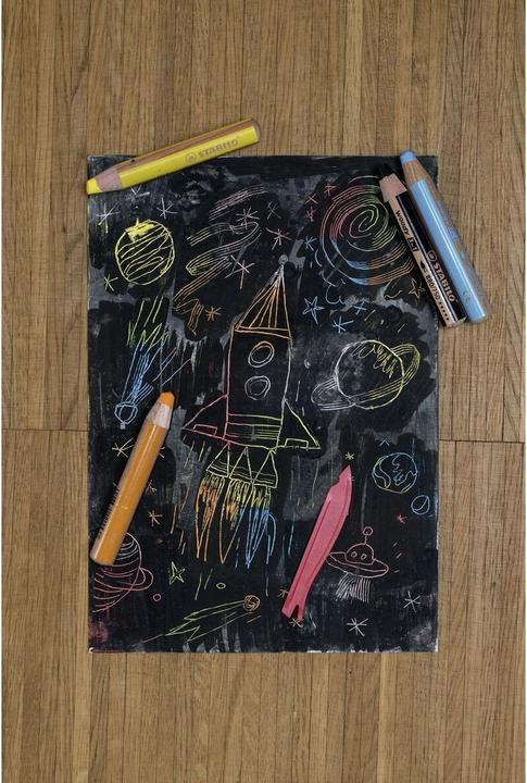 Actual product image STABILO Woody 3 in 1 (Multicoloured, 6 x)