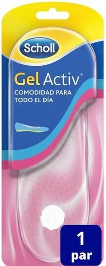 Image du produit Scholl Inserts GelActiv pour chaussures à semelles forfaitaires, taille 35-40.5