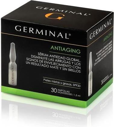 Actual product image Germinal 30 Ampollas Accion Profunda Tratamiento Antiaging Pieles (45 ml)
