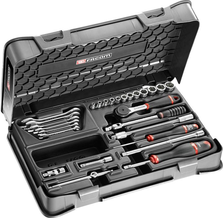 Image du produit Facom Composition de douilles 6 pans (13 mm)