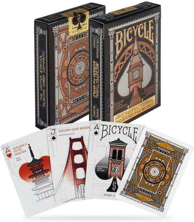 Actual product image AGM Bicycle® Architectural Wonders of the World (German, French, Italian)