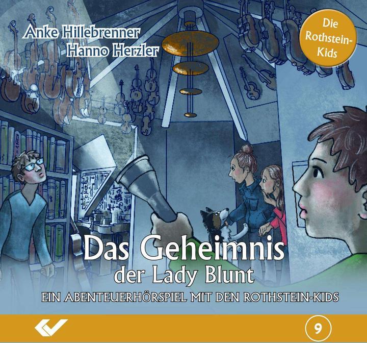 Actual product image Hillebrenner:Mystery of Lady Blunt.CD (Anke Hillebrenner, German)