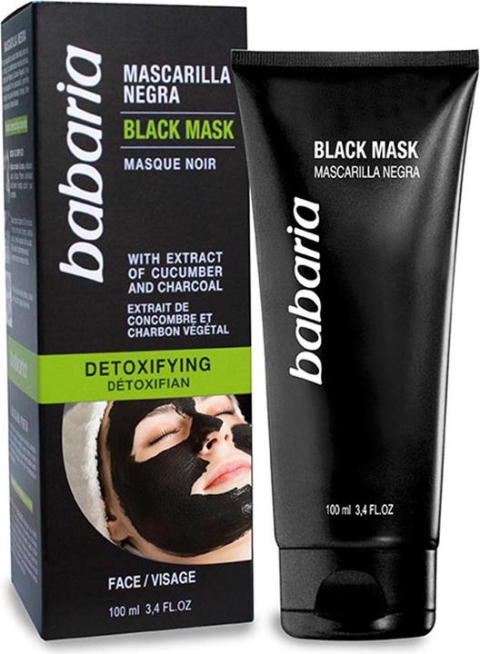 Actual product image Babaria Black Facial Mask 100ml (100 ml)