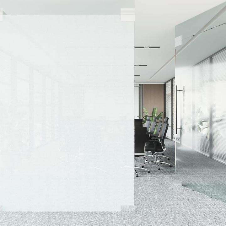 Produktbild VidaXL Fensterfolien 3 Stk. Statisch Matt Transparent PVC (45 x 1000 cm)