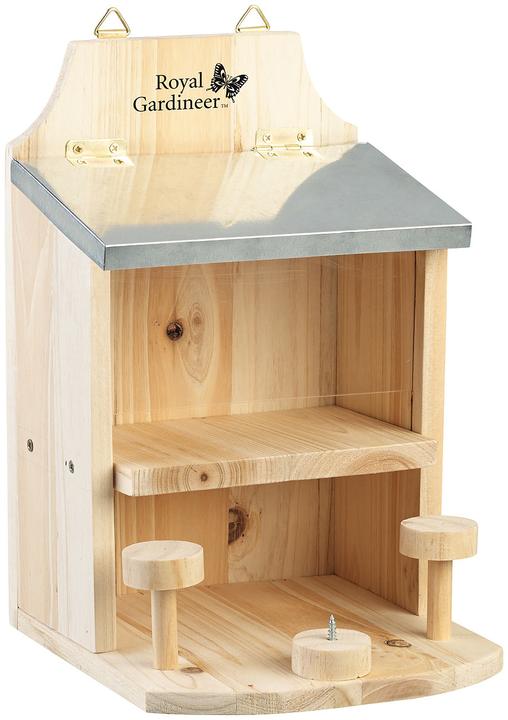 Produktbild Royal Gardineer Wetterfestes Eichhörnchen-Futterhaus