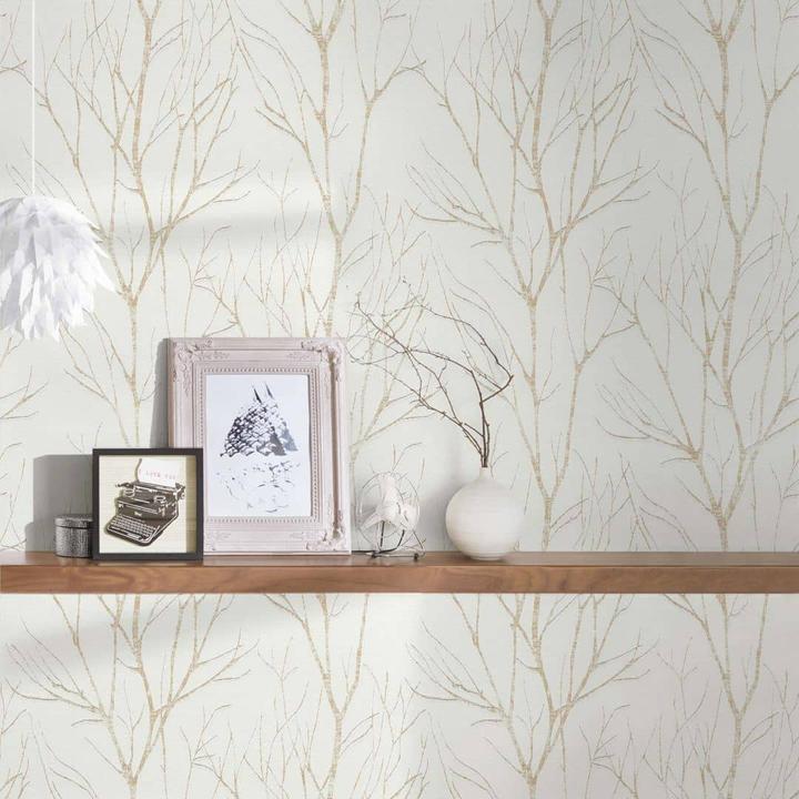 Produktbild A.S. Création Blooming in Ast Optik (53 x 1005 cm)