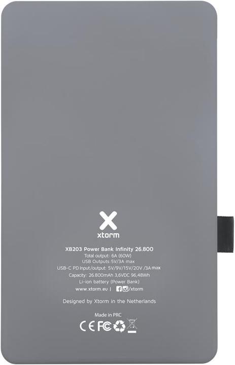 Immagine prodotto Xtorm XB203 Infinity (26800 mAh, 60 W, 45 Wh)