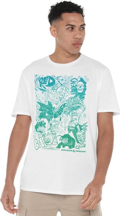 Actual product image Dungeons & Dragons Mens Sketchbook T-Shirt (L)