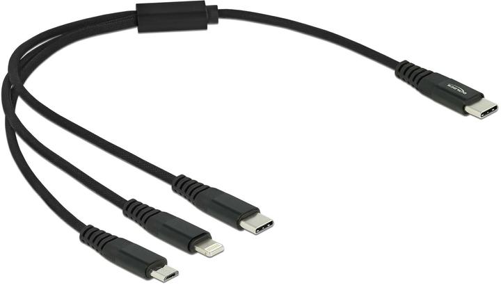 Produktbild Delock 3in1 (0.30 m, USB 2.0, 5 W)