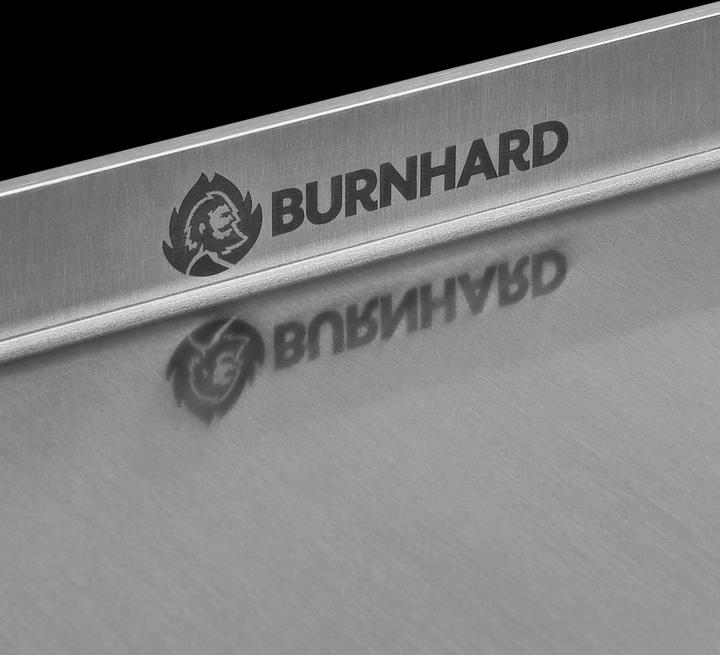 Produktbild Burnhard Plancha Grillplatte Edelstahl EARL 42,5 x 39,6 x 3 cm