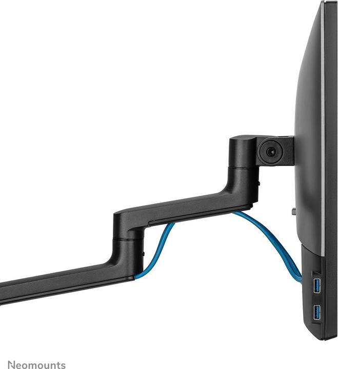 Immagine prodotto Neomounts Supporto da scrivania 100x100 -8kg nero 17-27"/h?v/inclinazione/swivel/clamp (Tavolo, 27")