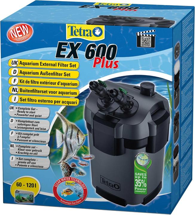 Produktbild Tetra EX 600 Plus (120 l, Aussenfilter, Süsswasser)