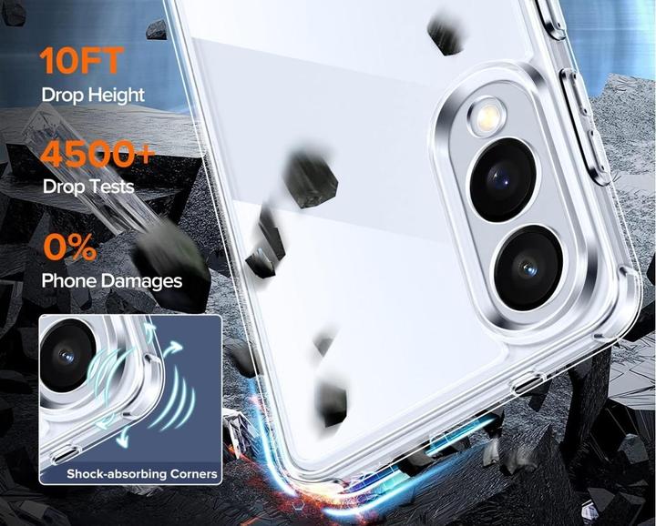 Produktbild Screenguard SuperClear Hybrid Case (Samsung Galaxy S25 Edge)