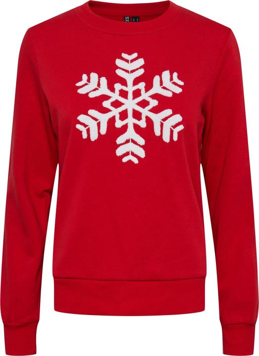 Pieces Pcmerry Ls Snowflake (M)