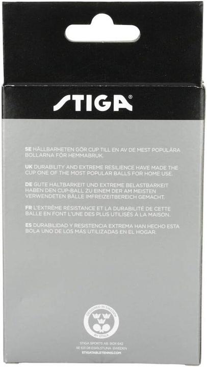 Image du produit Stiga Tasse de balle TT 6 x blanc (6 pcs)