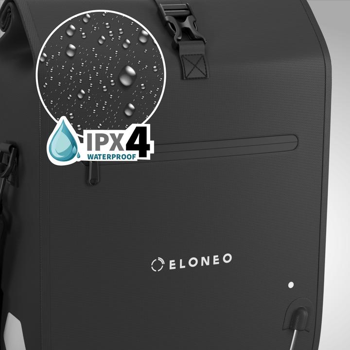 Produktbild Eloneo Fahrradtasche für Laptop (28 l, Gepäckträgertasche)