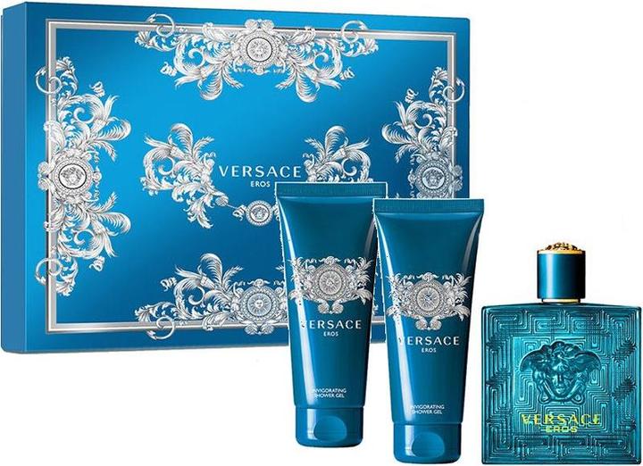 Immagine prodotto Versace Eros Profumo, Gel Doccia & Balsamo Dopobarba Set (Set profumo, Set per la cura del corpo)