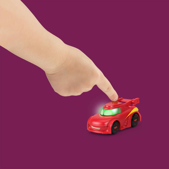 Actual product image Fisher-Price Batwheels Lichteffekt Rennautos - Redbird & Friend
