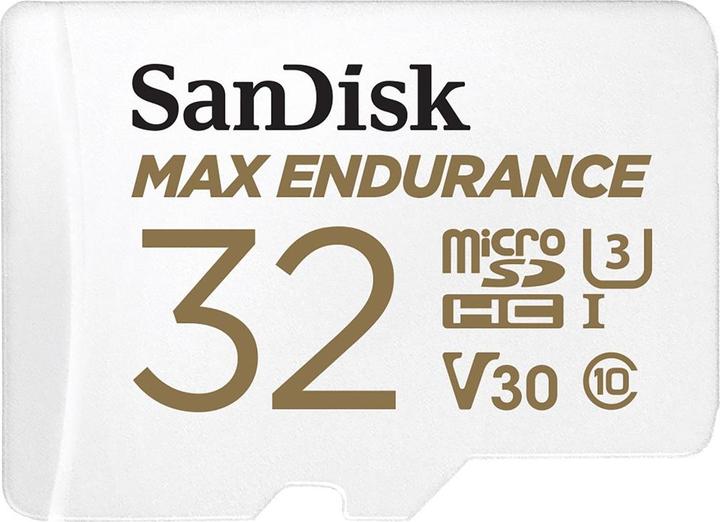 SanDisk endurance maximale (32 Go, microSDHC, U3, UHS-I)