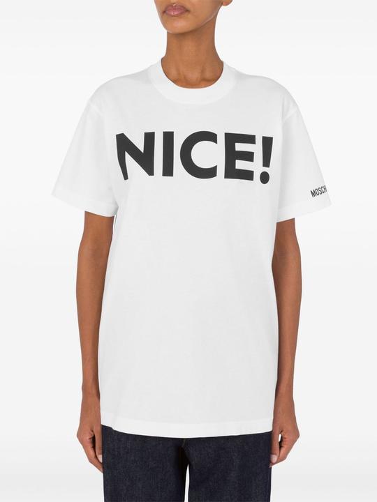 Actual product image Moschino T-shirts And Polos White (L)