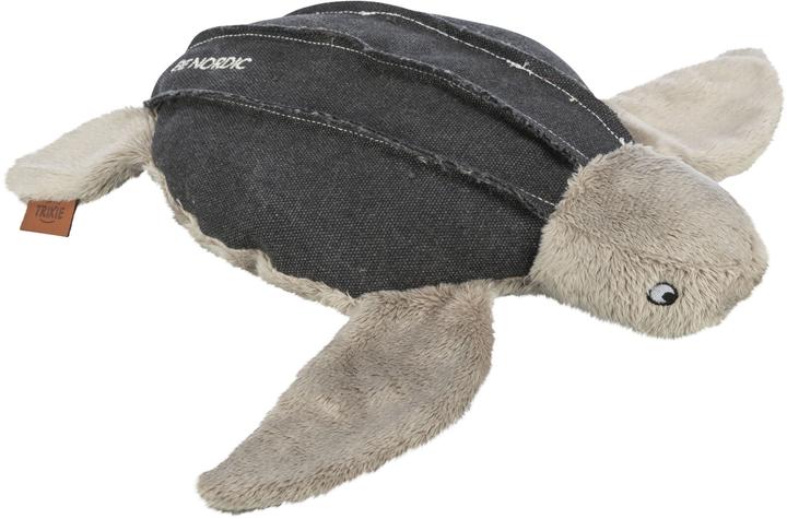Actual product image Trixie Dog toy BE NORDIC Turtle Hauke, 34 cm, Grey (Dog chew toy)